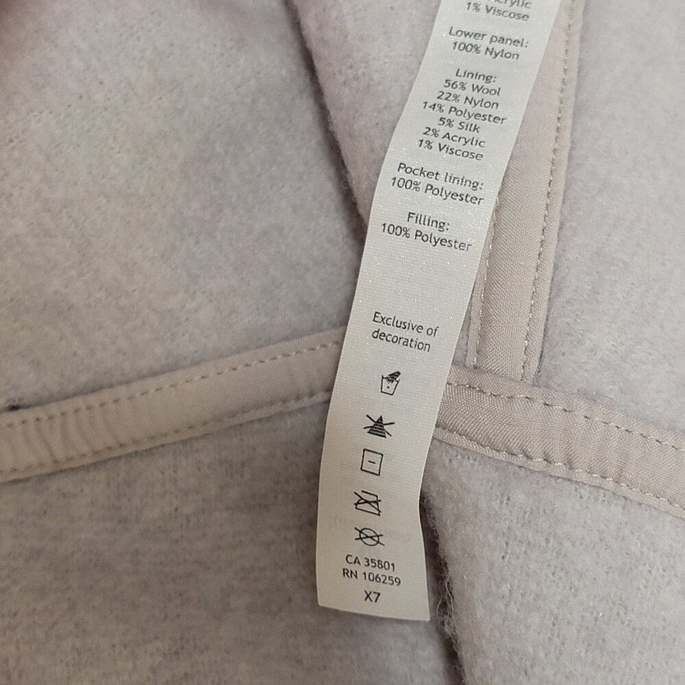 LULULEMON Show Me The Sherpa Jacket Women Size 6 Wool Blend Casual Athleisure - Picture 10 of 11